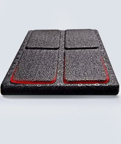 3-Piece Adjustable Squat Wedge Block Set - Non-Slip EPP Foam Slant Board for Squats, Deadlifts & Calf Stretching