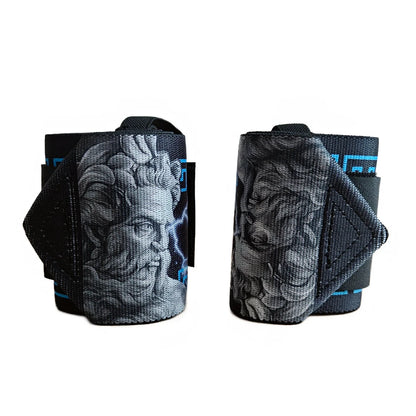 Professional Weightlifting Wrist Straps - Gym Support Equipment for Strength Training (1 Pair)