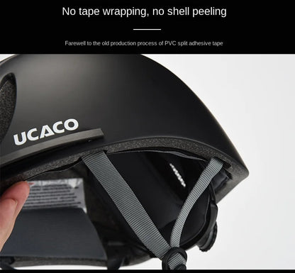 Adjustable Equestrian Riding Helmet - UltraLight Safety Hat with Removable Brim for Adults & Children (50-61cm)