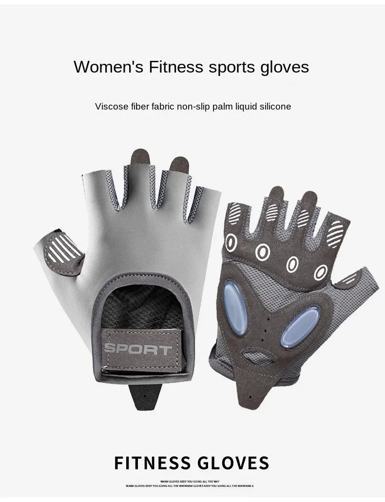 Premium Fitness Training Gloves - Slip-Resistant Weight Lifting Gloves for Men & Women - Gym Bodybuilding Exercise Yoga Gloves (1 Pair)