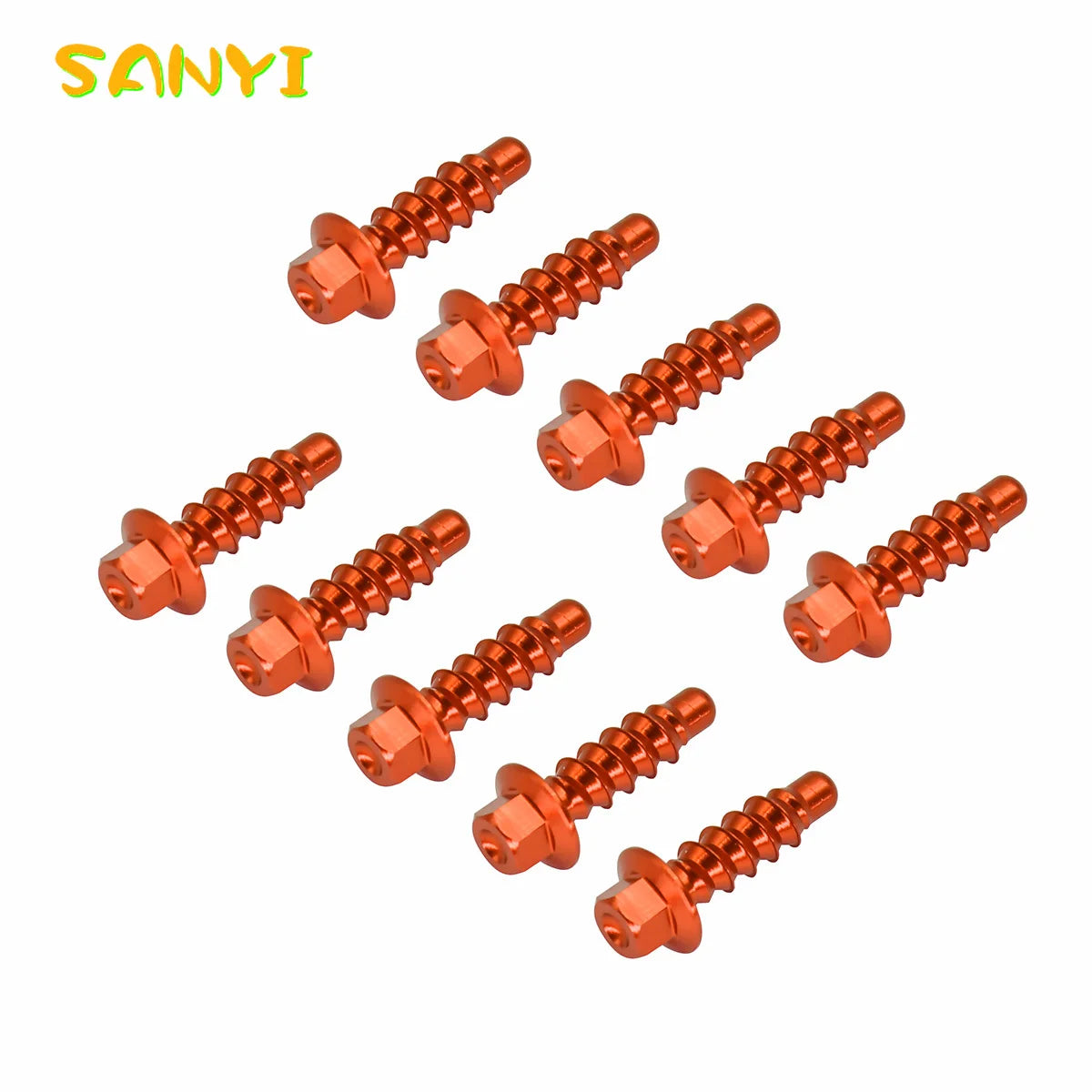 Premium CNC Aluminum Self-Tapping Bolt Kit for KTM EXC XC XCW SX SXF & Husqvarna FE TE FC TC FX TX 125 250 300 350 450