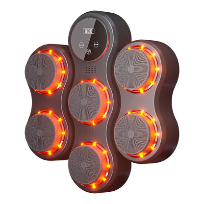 Smart Bluetooth Music Boxing Trainer - Rhythm Response Fitness Bag for Sports & Muay Thai Exercise