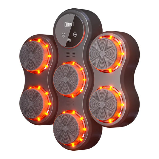 Smart Bluetooth Music Boxing Trainer - Rhythm Response Fitness Bag for Sports & Muay Thai Exercise