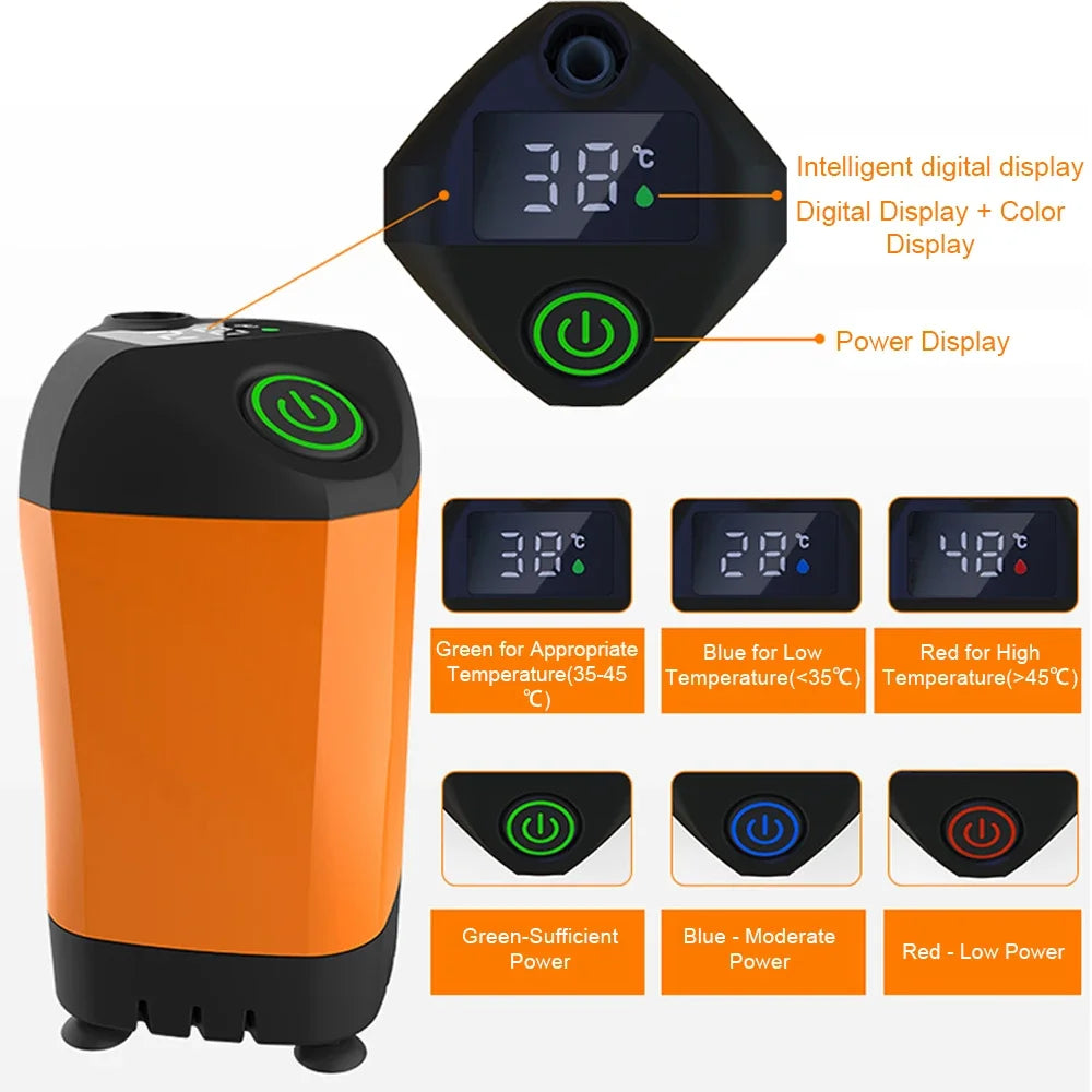 Portable Rechargeable Electric Shower Pump 2026 – USB Powered Waterproof for Outdoor Camping Beach Hiking Pet Bath Car Wash