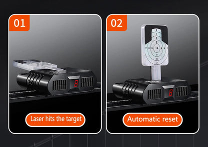 Automatic Laser Target System - Multi-Function Voice Scoring Auto-Reset Training Target