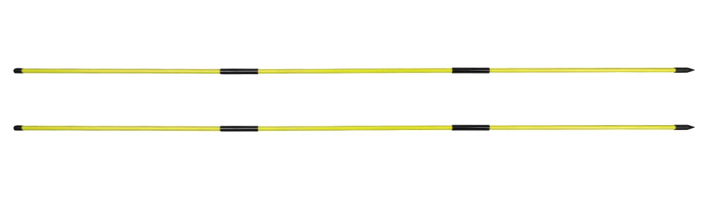 Collapsible Golf Alignment Sticks - Practice Rods & Putter Green Trainer in 6 Colors