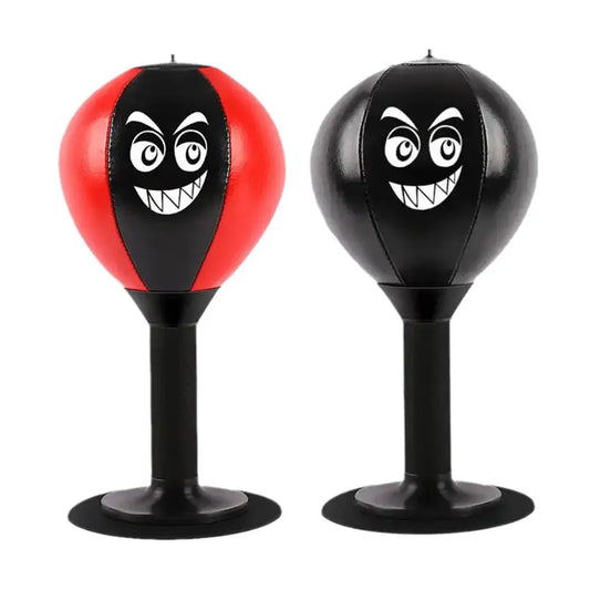 Desktop Punching Bag Stress Relief Toy - Suction Cup Boxing Ball for Kids & Adults