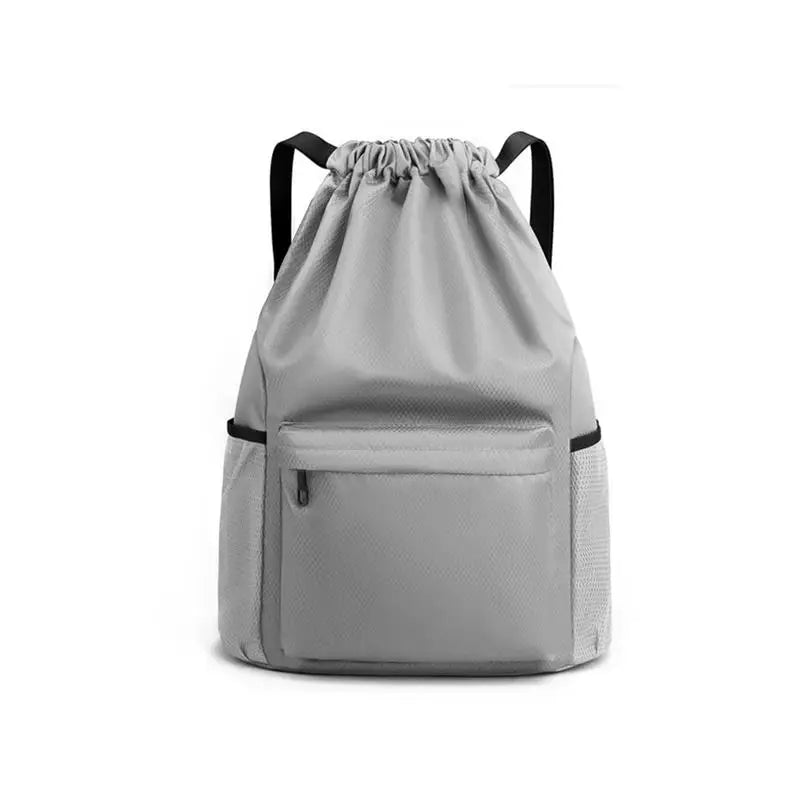 Large Capacity Drawstring Backpack - Sports String Bag for Gym, Swim & Beach - Women & Men