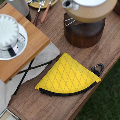 Waterproof Coffee Filter Storage Pouch - Dustproof Reusable Bag for Home, Camping & Hiking