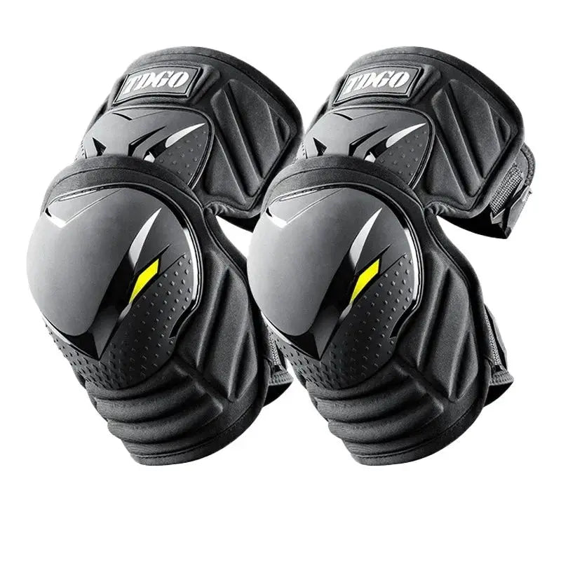 Professional Knee Pads for Adults - Multi-Sport Joint Protection for Motorcycle, MTB, Ski, Snowboard, Skateboard & Motocross
