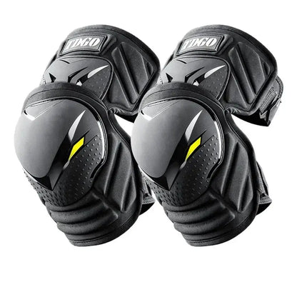 Professional Knee Pads for Adults - Multi-Sport Joint Protection for Motorcycle, MTB, Ski, Snowboard, Skateboard & Motocross