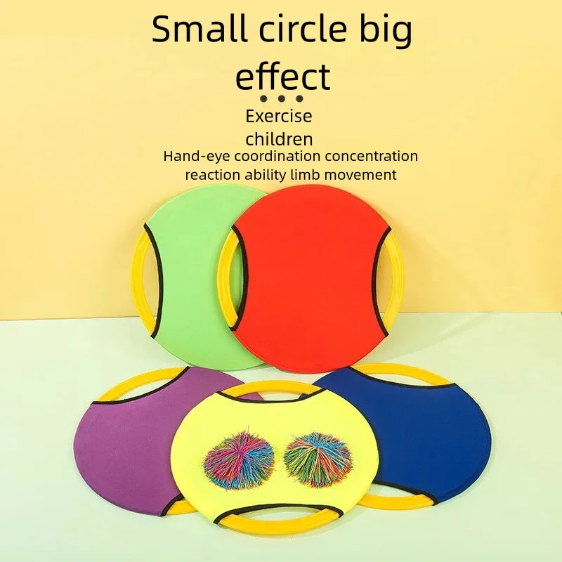 35cm Bouncing Circle Sensory Training Toy - Educational Balance & Coordination Game for Kids Outdoor Play