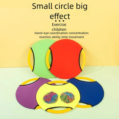 35cm Bouncing Circle Sensory Training Toy - Educational Balance & Coordination Game for Kids Outdoor Play