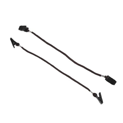 Wind-Proof Hat Clips - 2-Pack Outdoor Cap Retainer Lanyard Rope for Camping, Hiking & Travel Equipment