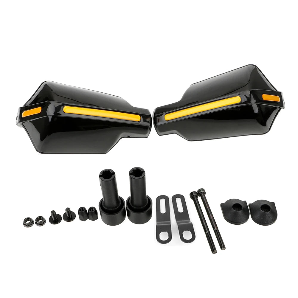 Motorcycle Handlebar Hand Guards - Windproof Protection Shield (1 Pair)
