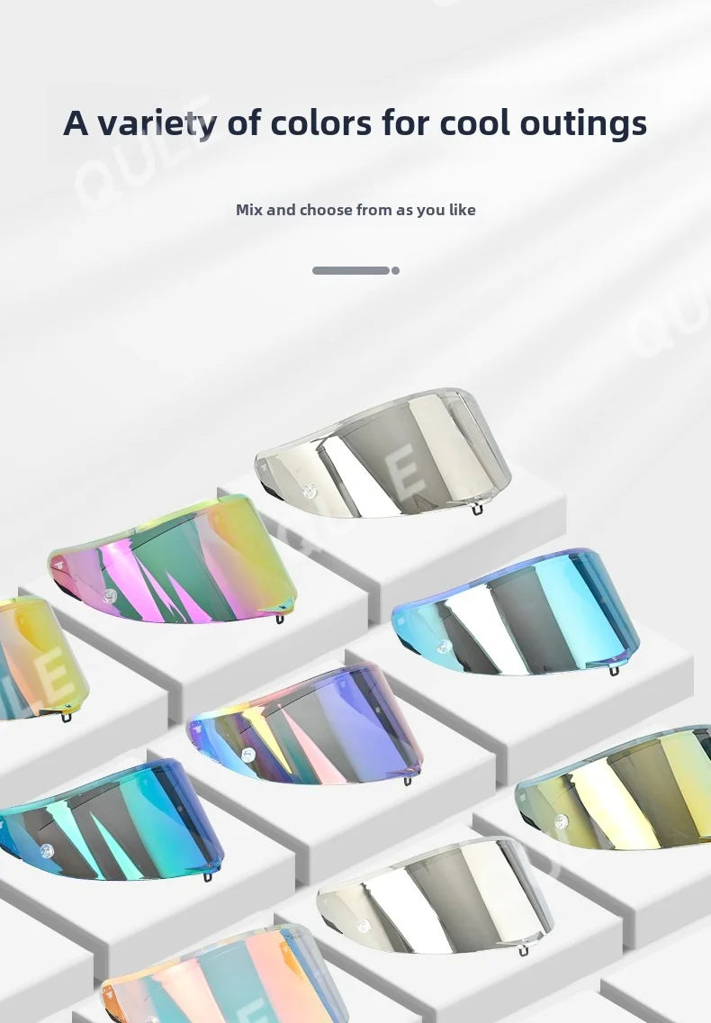 AGV Pista GP R / GP RR / Corsa R Motorcycle Helmet Visor - Full Face Shield Replacement Lens with Case