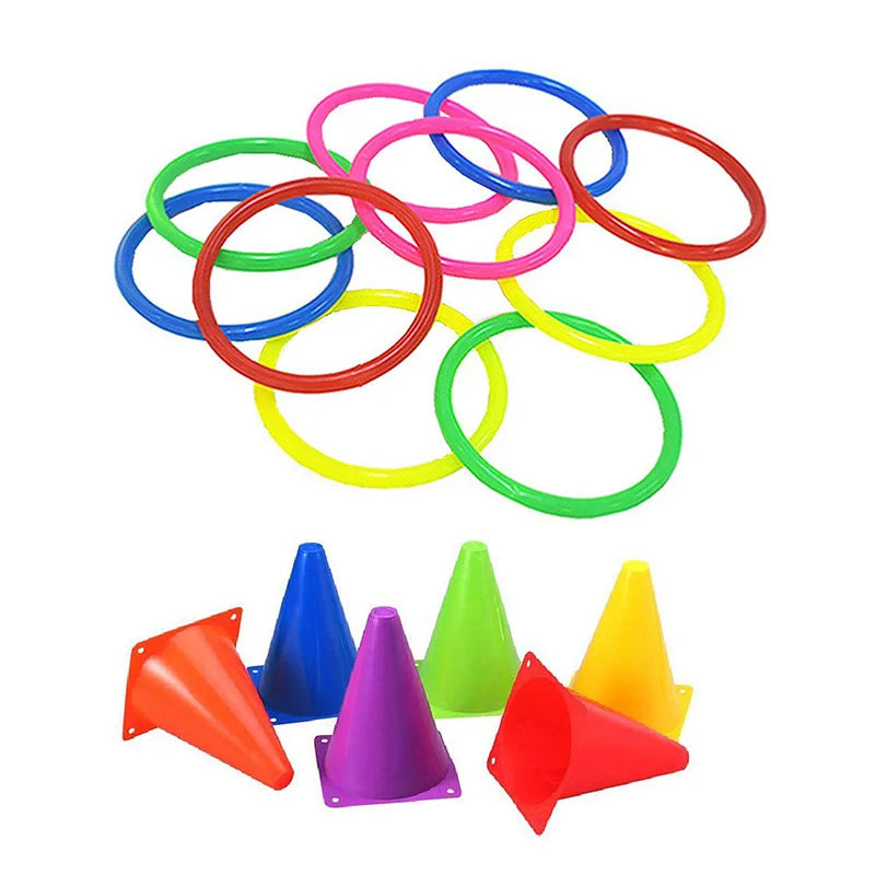 Fun Ring Throwing Game for Kids and Adults - Outdoor Interactive Entertainment