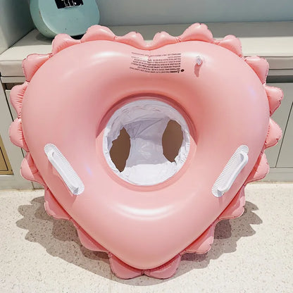 Inflatable Swimming Ring - Multi-Age Float Seat for Kids & Adults - Pool Water Safety Equipment