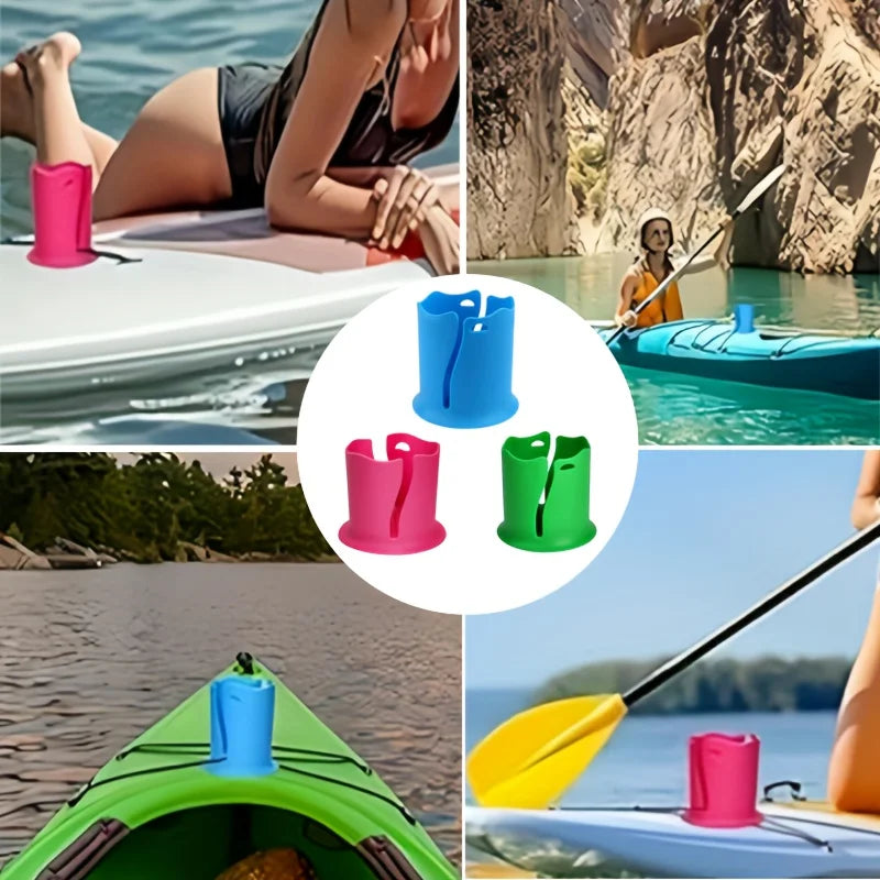 Tip-Over Resistant Kayak Cup Holder - Universal Drink Holder for Kayak, Paddle Board, SUP & Water Sports Accessories