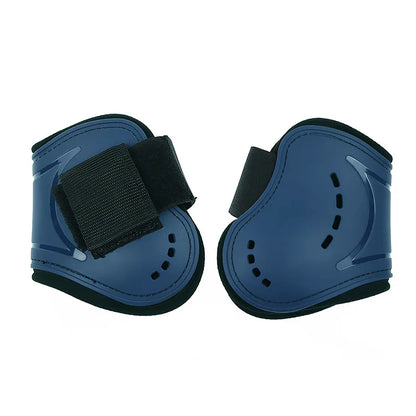 Adjustable Horse Leg Splint Boots - PU Neoprene Protective Support for Training, Racing, Riding & Jumping
