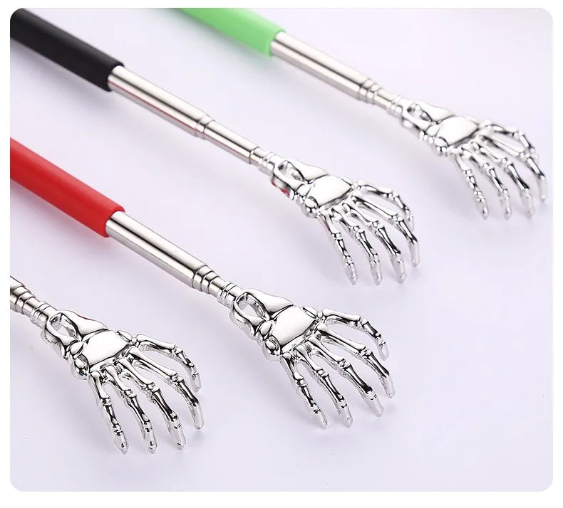 Telescopic Back Scratcher - Portable Extendable Stainless Steel