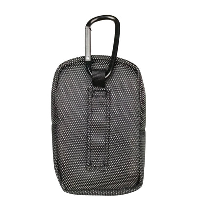 Portable Mini Golf Ball Waist Bag - Nylon Park Golf Ball Holder with Hook for Outdoor Sports