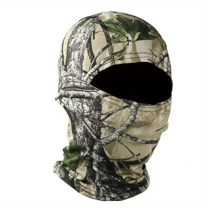 Multi-Sport Camouflage Face Mask - Full Coverage Balaclava for Cycling, Hunting, Hiking, Skiing & Motorcycle Riding