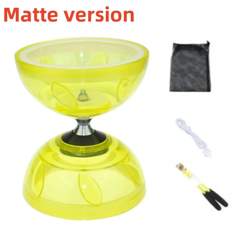 Diabolo Chinese Yoyo Set - Portable Fitness Gear for Agility Exercise (Adults, Kids & Elderly - Indoor/Outdoor)