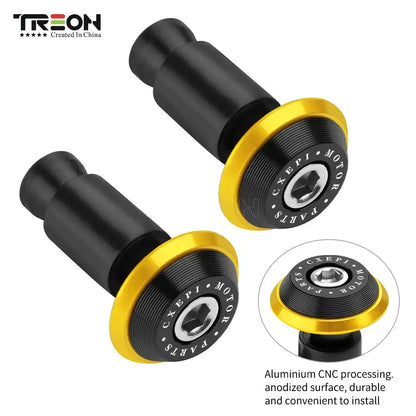 KTM Motorcycle Handlebar End Weight Grips Cap - Compatible with 65 85 125 200 250 300 350 400 450 500 530 SX XC EXC EXC-R EXC-F EXC-W Models