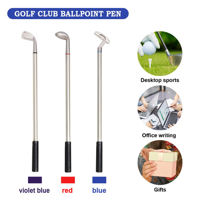 Golf Club Putter Ballpoint Pen - Fun Gift, Table Decoration, School Supplies & Golf Accessories Combo