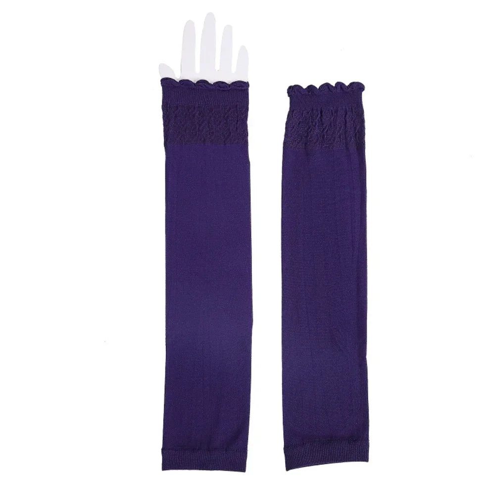 Muslim Arm Sleeves for Women - One Piece Shrug Bolero Cover - Ramadan Prayer Wear - 20 Colors Available