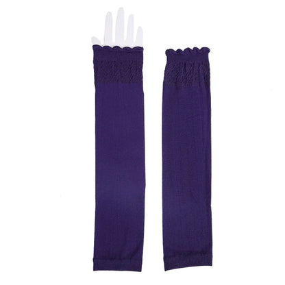 Muslim Arm Sleeves for Women - One Piece Shrug Bolero Cover - Ramadan Prayer Wear - 20 Colors Available