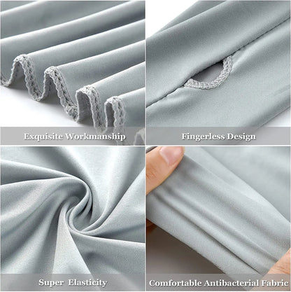 Ice Silk Arm Sleeves - Ultra-Thin Breathable Long Gloves with UV Sun Protection for Outdoor Sports