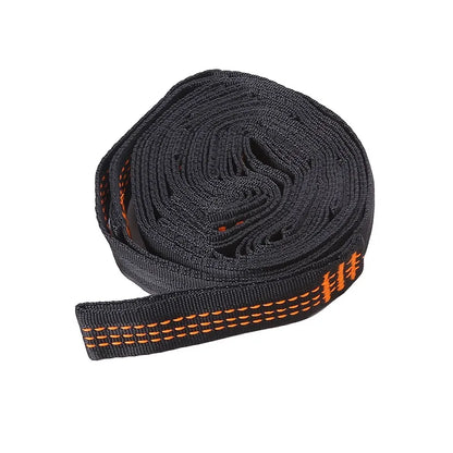Hammock Straps 2-Pack - 600lbs Capacity Polyester Suspension System with 5 Adjustment Rings