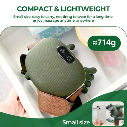 Wireless Neck & Shoulder Massager - Bionic Finger Cervical Trapezius Kneading Massage Shawl with Brushless Motor