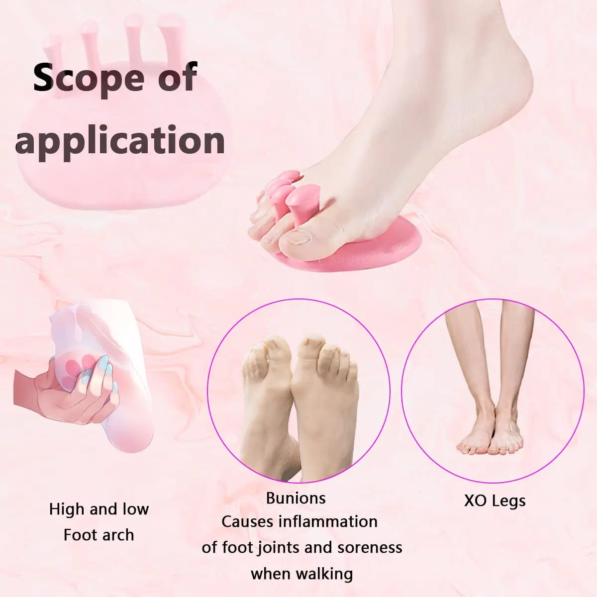 Arch Trainer & Toe Corrector - Plantar Function Exerciser for Foot Health