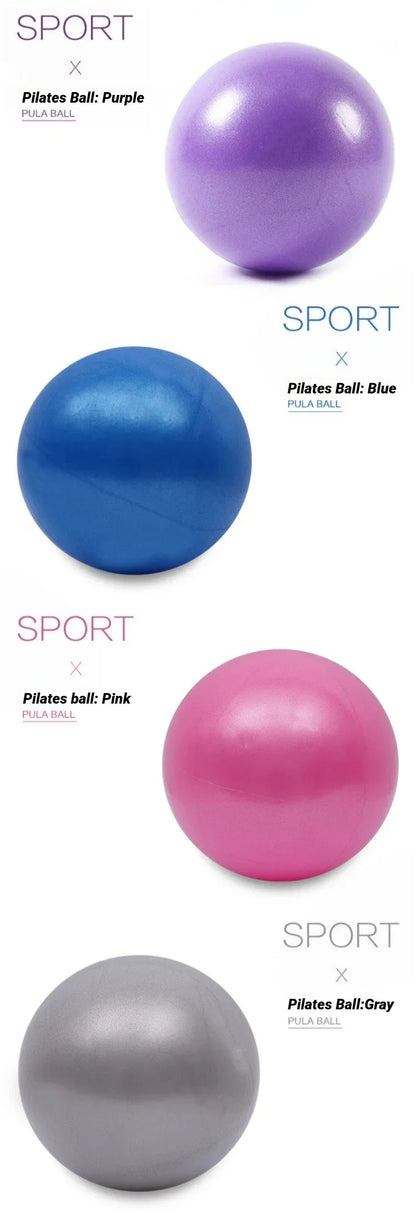 25CM Mini Yoga Pilates Ball - Exercise & Fitness Balance Training Ball for Core Strength & Therapy