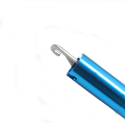 Portable Aluminum Fish Hook Remover - T-Hook Taker Tool for Fishing Tackle Equipment (1 Piece)