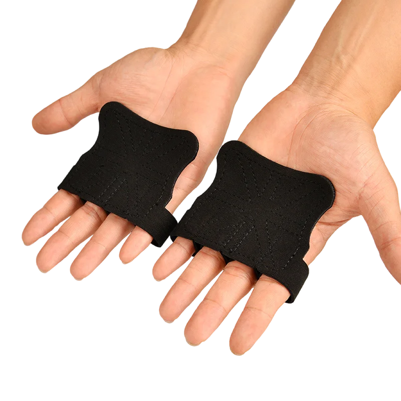 Premium Leather Weight Lifting Gloves - Palm Protection for Men & Women - Fitness Training Grips for Weightlifting, Pull-Ups & Gymnastics