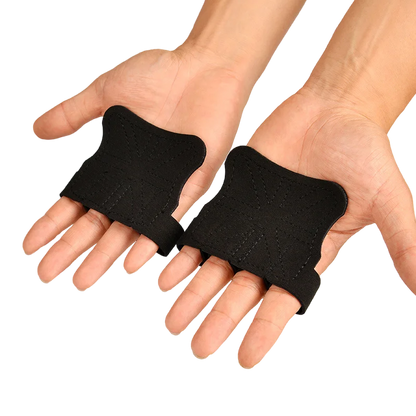 Premium Leather Weight Lifting Gloves - Palm Protection for Men & Women - Fitness Training Grips for Weightlifting, Pull-Ups & Gymnastics