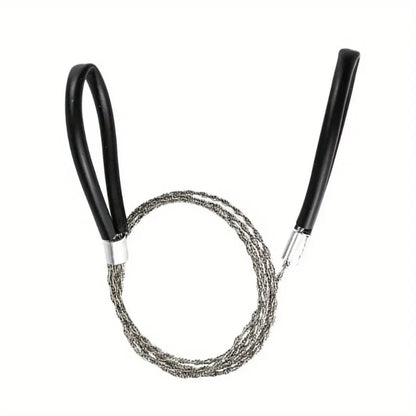 Portable Stainless Steel Wire Saw for Outdoor Camping & Hiking