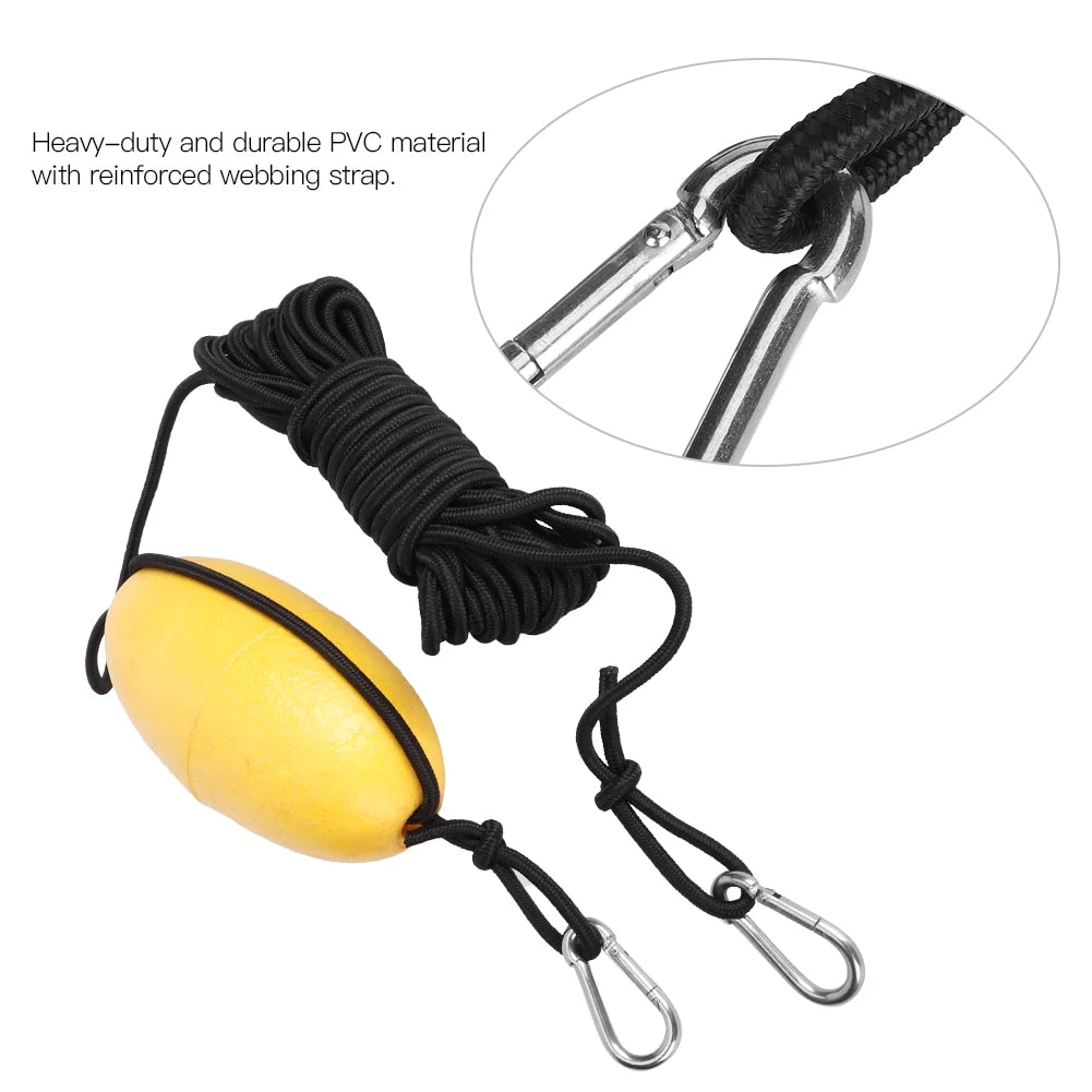 Marine Drift Anchor - 9.8m/32.2ft Fishing Sea Drogue with Throw Line - Portable Float Buoy for Boats, Yachts & Kayaks