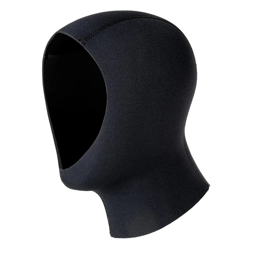 3mm/5mm Thermal Neoprene Diving Hood - Stretchy Wetsuit Cap for Men & Women Cold Water Scuba, Snorkeling & Surfing