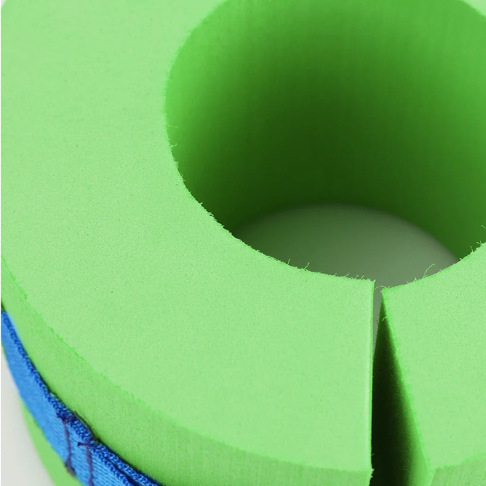 2pcs Foam Aquatic Exercise Cuffs - 16.5cm Swimming Arm & Ankle Floating Rings for Water Aerobics & Fitness Training