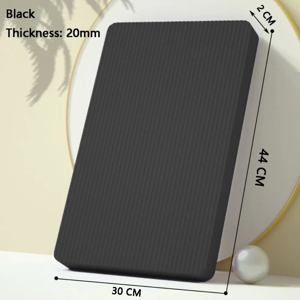 Women's High Density NBR Sports Balance Pad - Durable Yoga Mat Kneeling Pad for Fitness Support