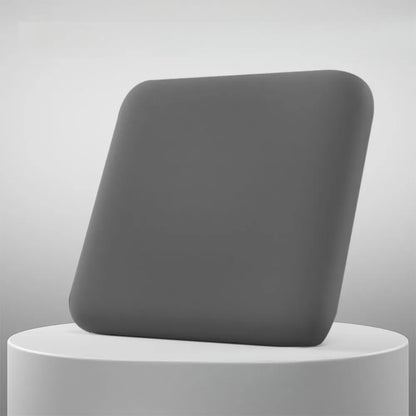 Elastic Memory Foam Seat Cushion - Soft Bounce-Back Design with Breathable Cover - Removable Washable Pad for Office & Long Sitting