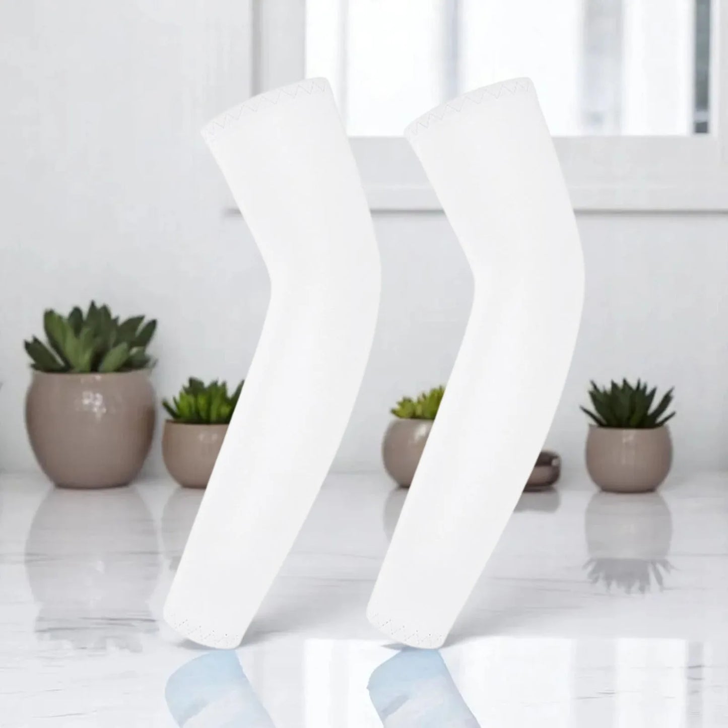 Children's Ice Silk Cooling Arm Sleeves - Quick-Dry UV Protection Cycling Arm Guards for Girls Outdoor Sports (1 Pair)