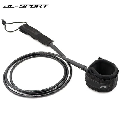 DK Brand Professional Surfboard Leash - 6-9FT Length, 7mm Thickness - Straight Foot Rope for Wind Surfing