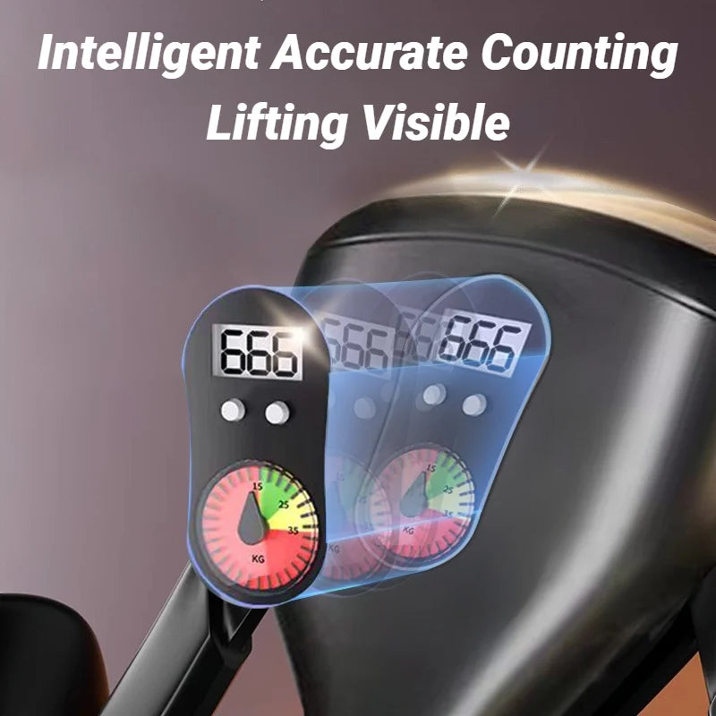 Pelvic Floor Muscle Trainer Smart Counting Thigh Exerciser Adjustable Resistance Kegel Device for Home Strength Training