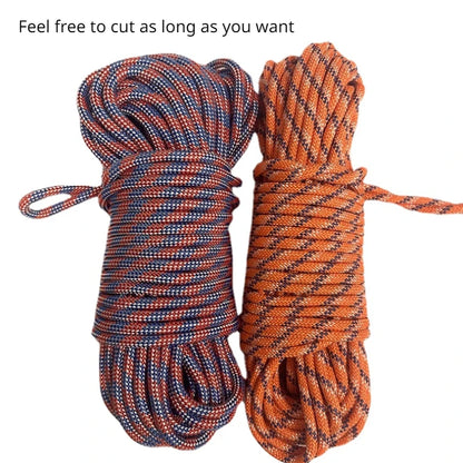 Thickened Mountaineering Safety Rope - Multi-Purpose Life Rope for Climbing, Fire Escape, and Outdoor Adventures